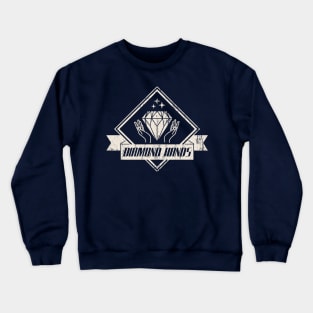 Diamond Hands Stonk Market GME Distressed Crewneck Sweatshirt